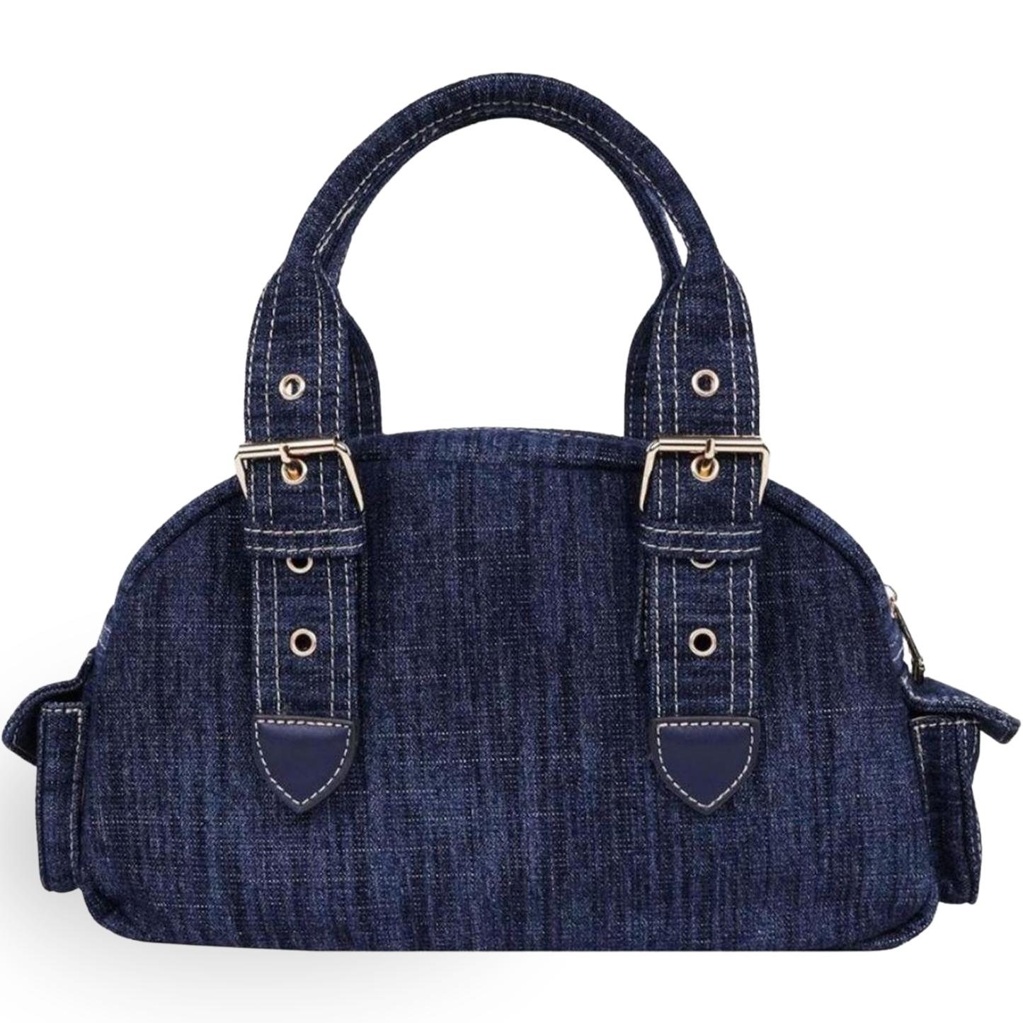 Indigo Patchwork Handbag